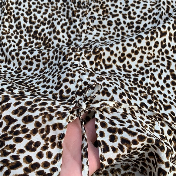 NWT mittoshop Cheetah Blouse - Picture 6 of 8